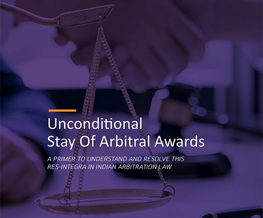 Unconditional Stay Of Arbitral Awards
